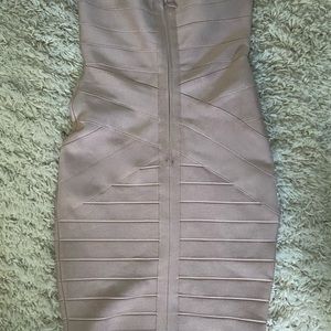 House of CB Nude Bandage Dress